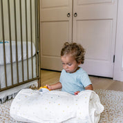 Organic Cozy Comfort Nap Mat - Dotty (Open Box) - Makemake Organics