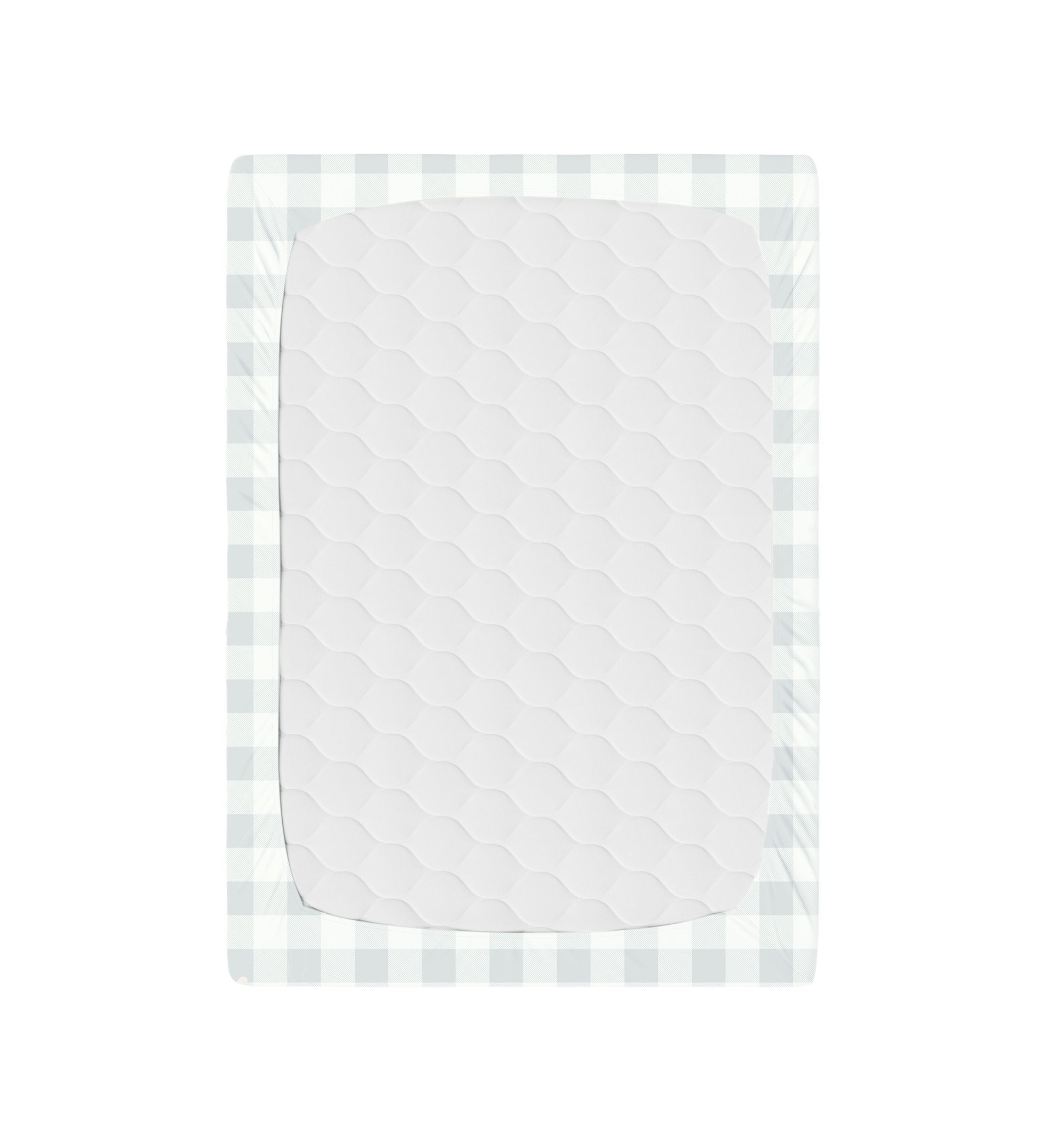 Mini Crib Fitted Sheet - Gingham
