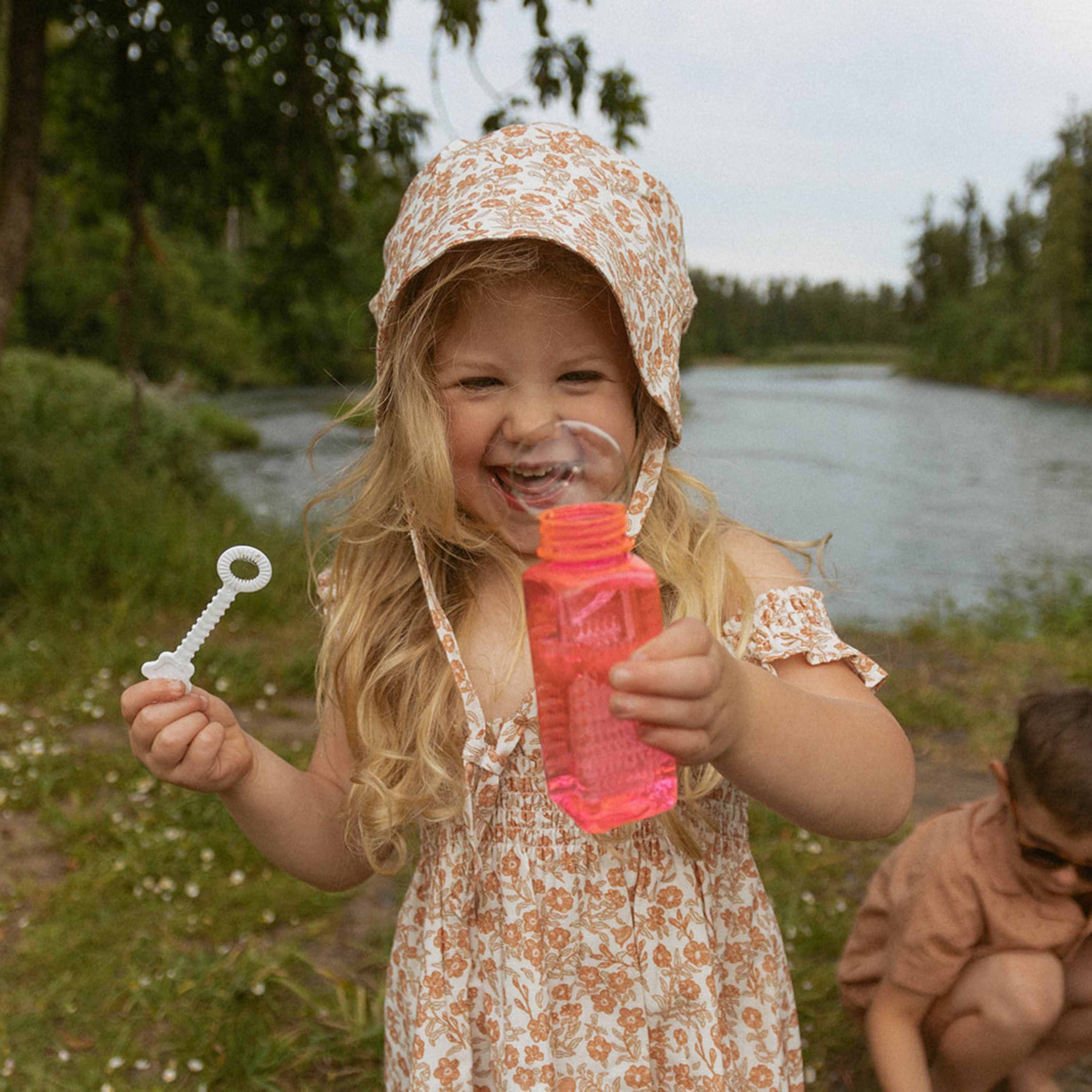 Organic Bucket Sun Hat - Sienna - Makemake Organics