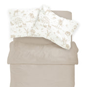 Organic Toddler Pillowcase - Safari - Makemake Organics