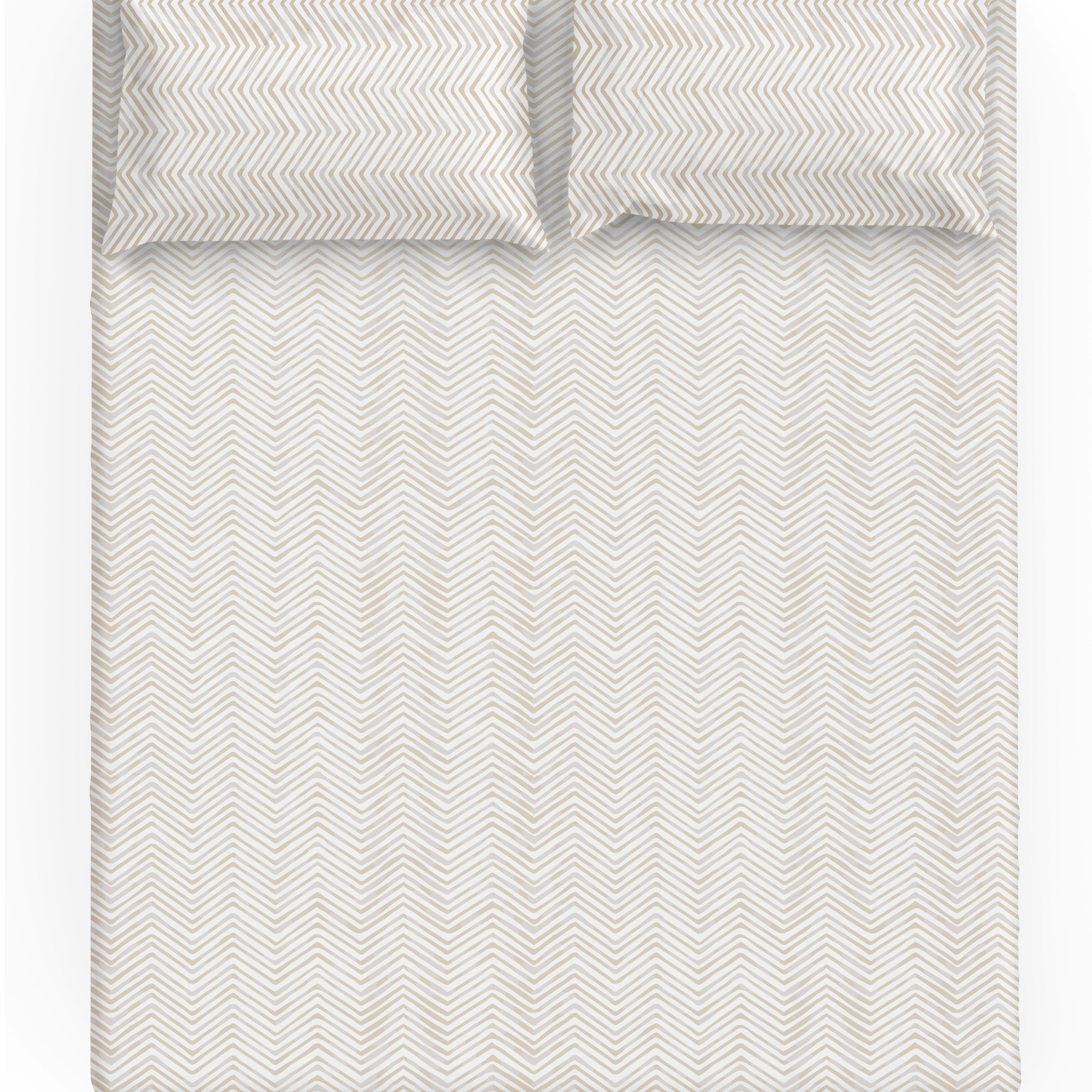 Organic Cotton Sheet Set - Herringbone - Makemake Organics