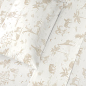 Organic Cotton Sheet Set - Safari (Open Box) - Makemake Organics