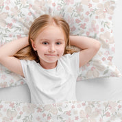 Organic Toddler Pillowcase - Blossom - Makemake Organics