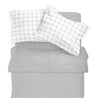 Organic Cotton Toddler Pillowcase - Gingham (Open Box) - Makemake Organics