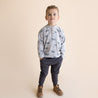 Organic Harem Pants - Hale Navy - Makemake Organics