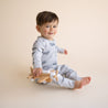 Organic 2-Way Zip Romper - Airplanes - Makemake Organics