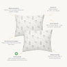 Organic Toddler Pillowcase - Astro - Makemake Organics
