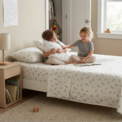 Organic Cotton Sheet Set - Astro - Makemake Organics