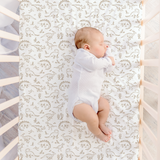Organic Crib Sheet - Dino Dreams