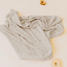 Organic Cotton Pointelle Baby Blanket - Beige - Makemake Organics