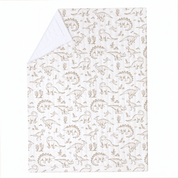 Organic Kids Quilt - Dino Dreams - Makemake Organics