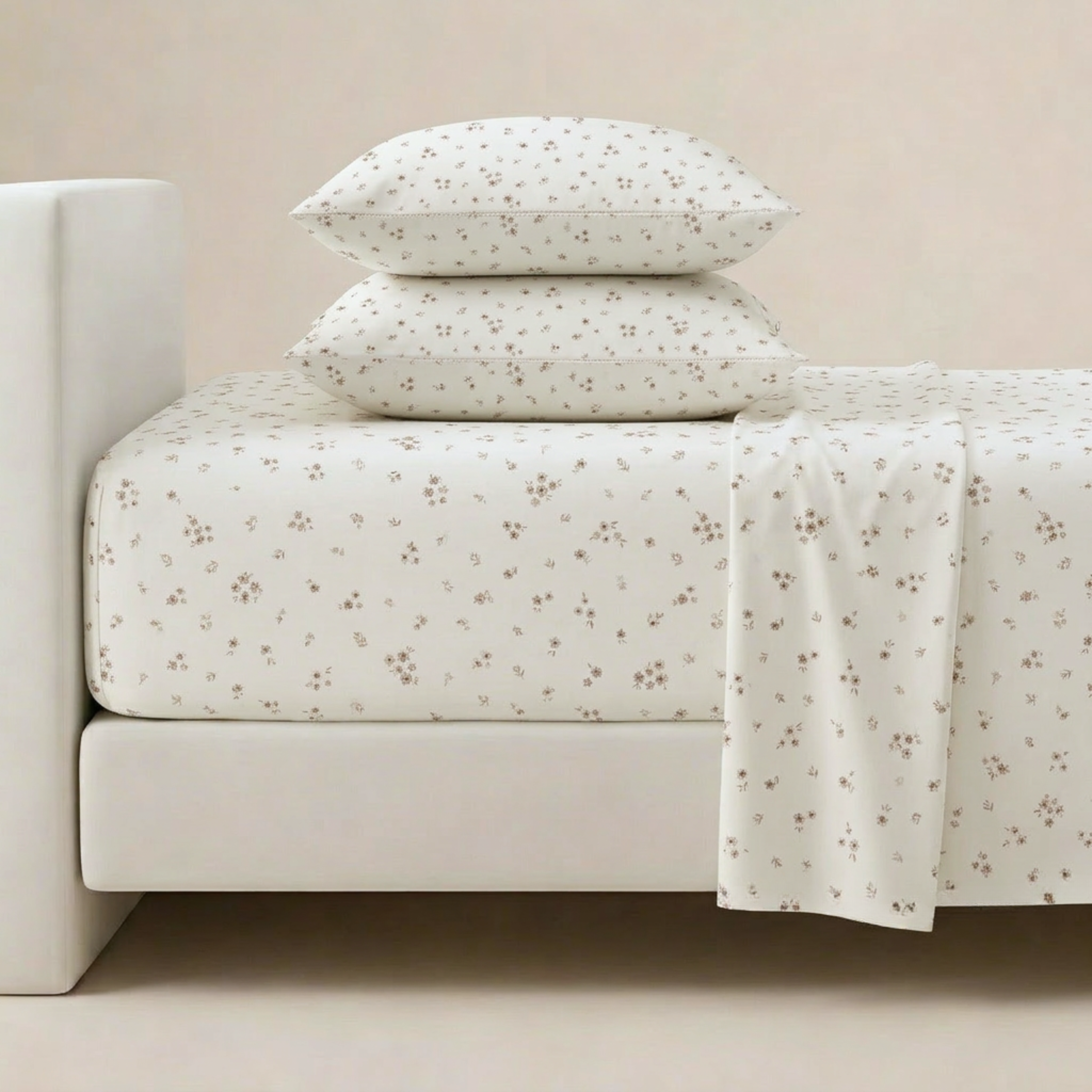 Organic Cotton Sheet Set - Bloom - Makemake Organics