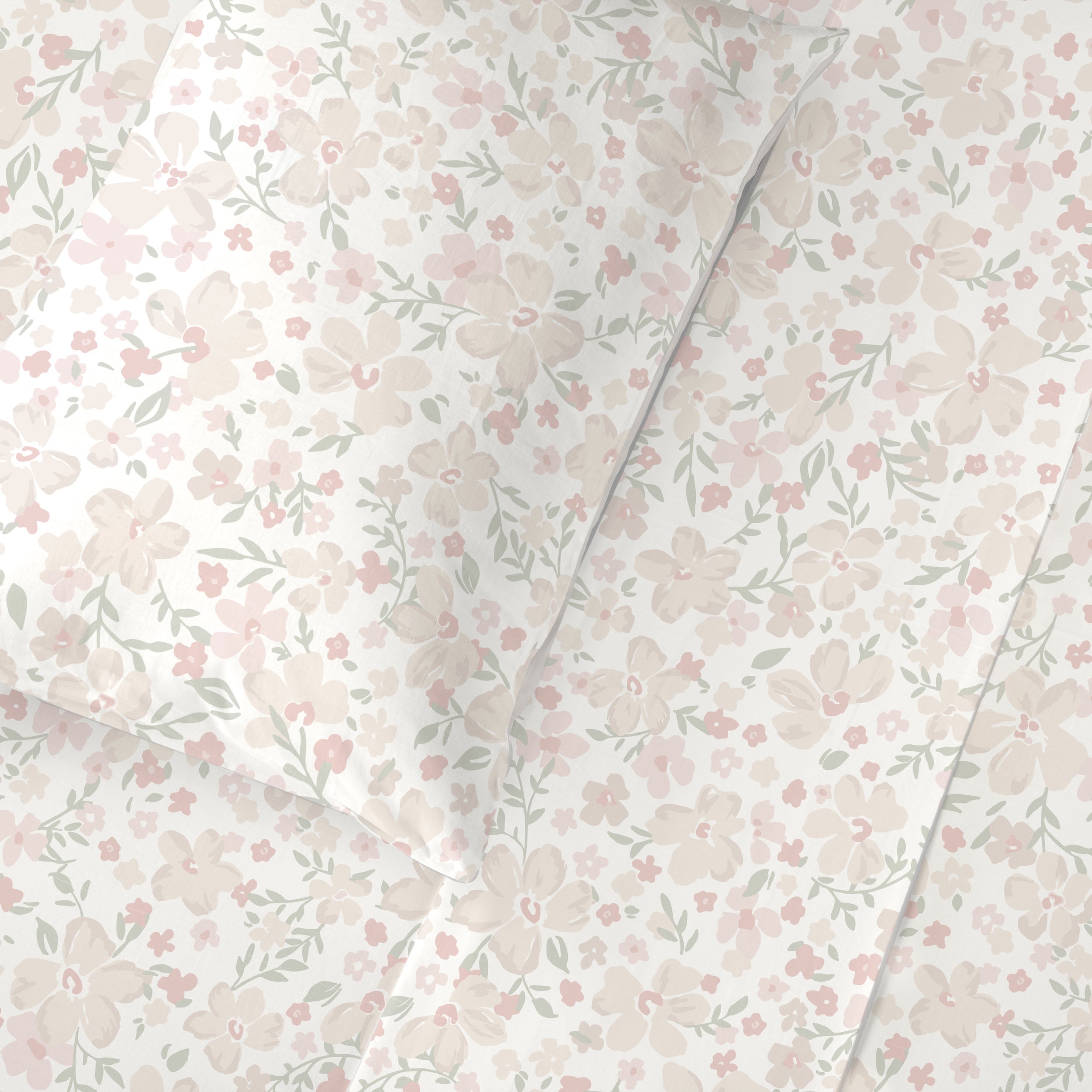 Organic Cotton Sheet Set - Blossom - Makemake Organics