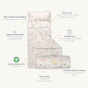 Organic Cozy Comfort Nap Mat - Blossom - Makemake Organics