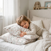 Organic Toddler Pillowcase - Blossom - Makemake Organics