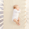 Organic Crib Sheet - Oat - Makemake Organics