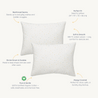 Organic Toddler Pillowcase - Dotty - Makemake Organics