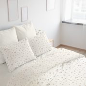 Organic Duvet Cover - Bloom - Makemake Organics