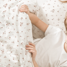 Organic Duvet Cover - Bloom - Makemake Organics
