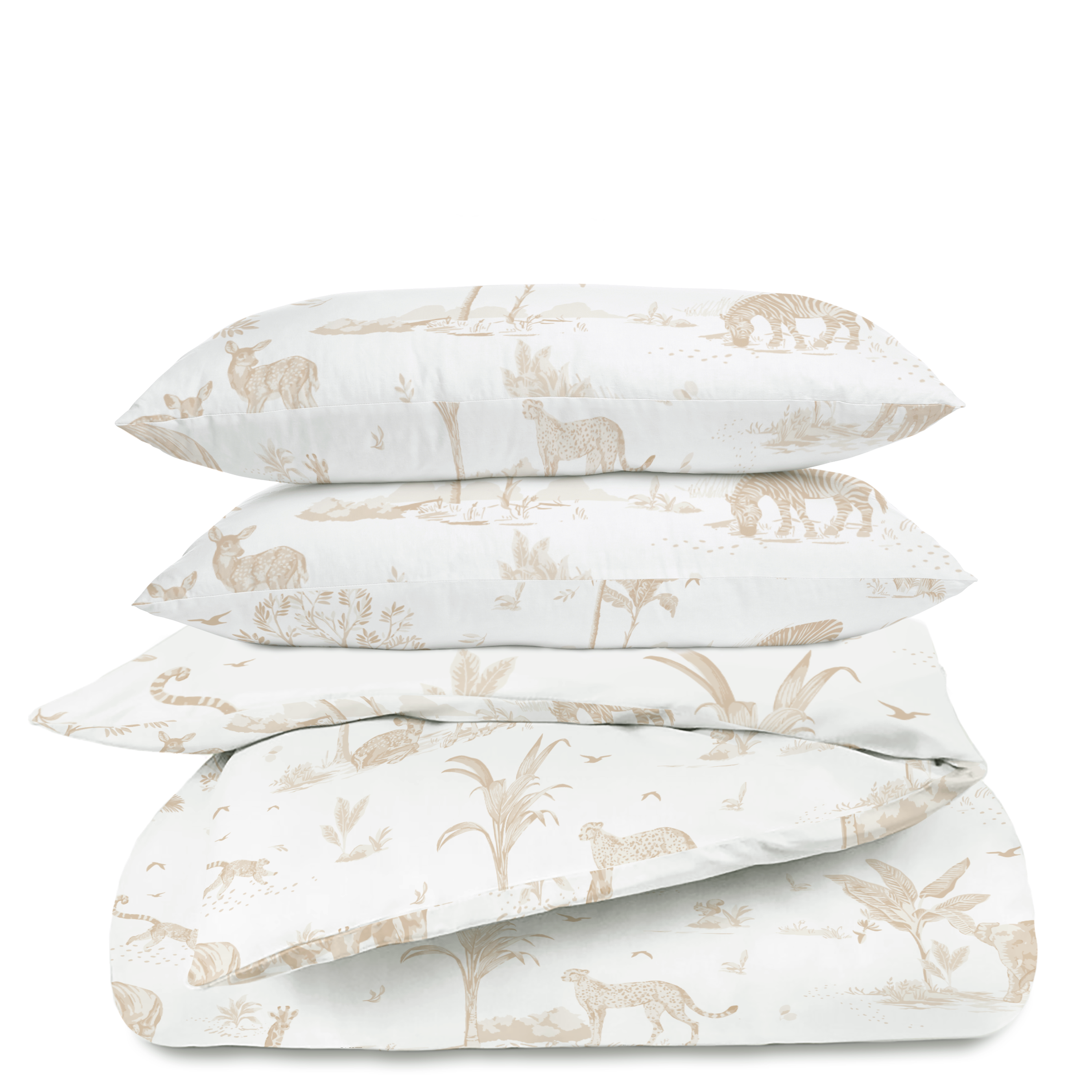 Organic Duvet Cover - Safari - Makemake Organics