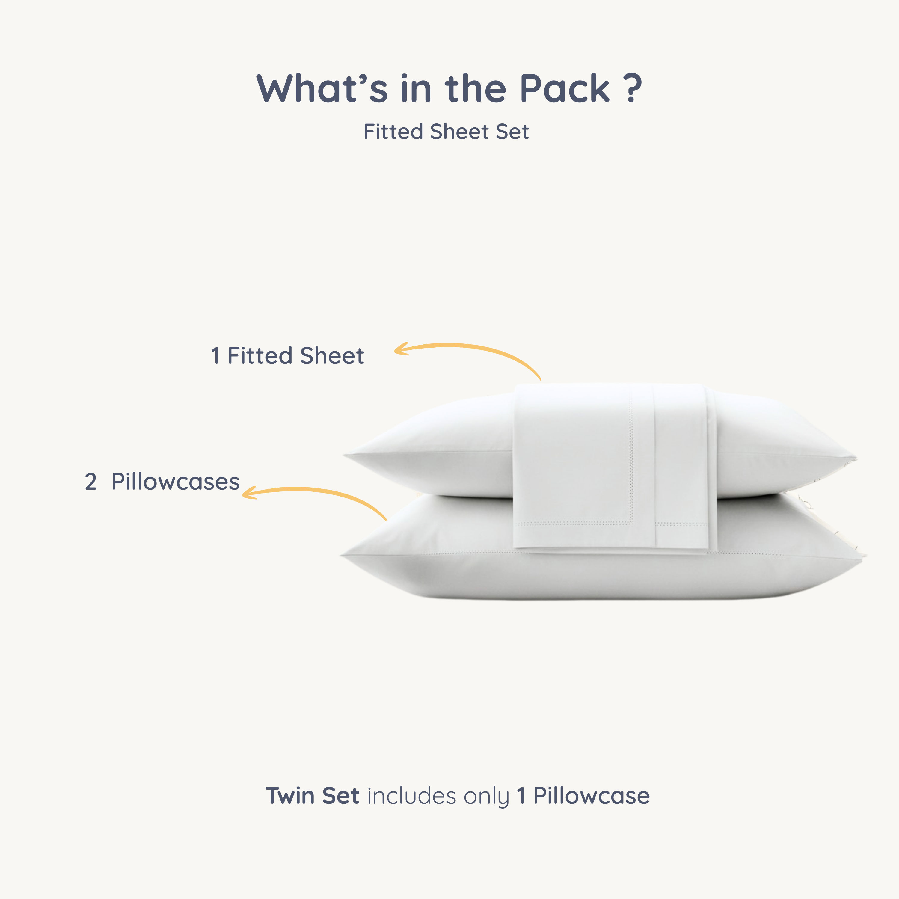Organic Kids Fitted Sheet - Ivory - Makemake Organics