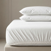 Organic Kids Fitted Sheet - Ivory - Makemake Organics