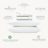 Organic Cotton Sheet Set - Ivory - Makemake Organics