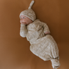 Organic Kimono Knotted Sleep Gown - Wildsage - Makemake Organics