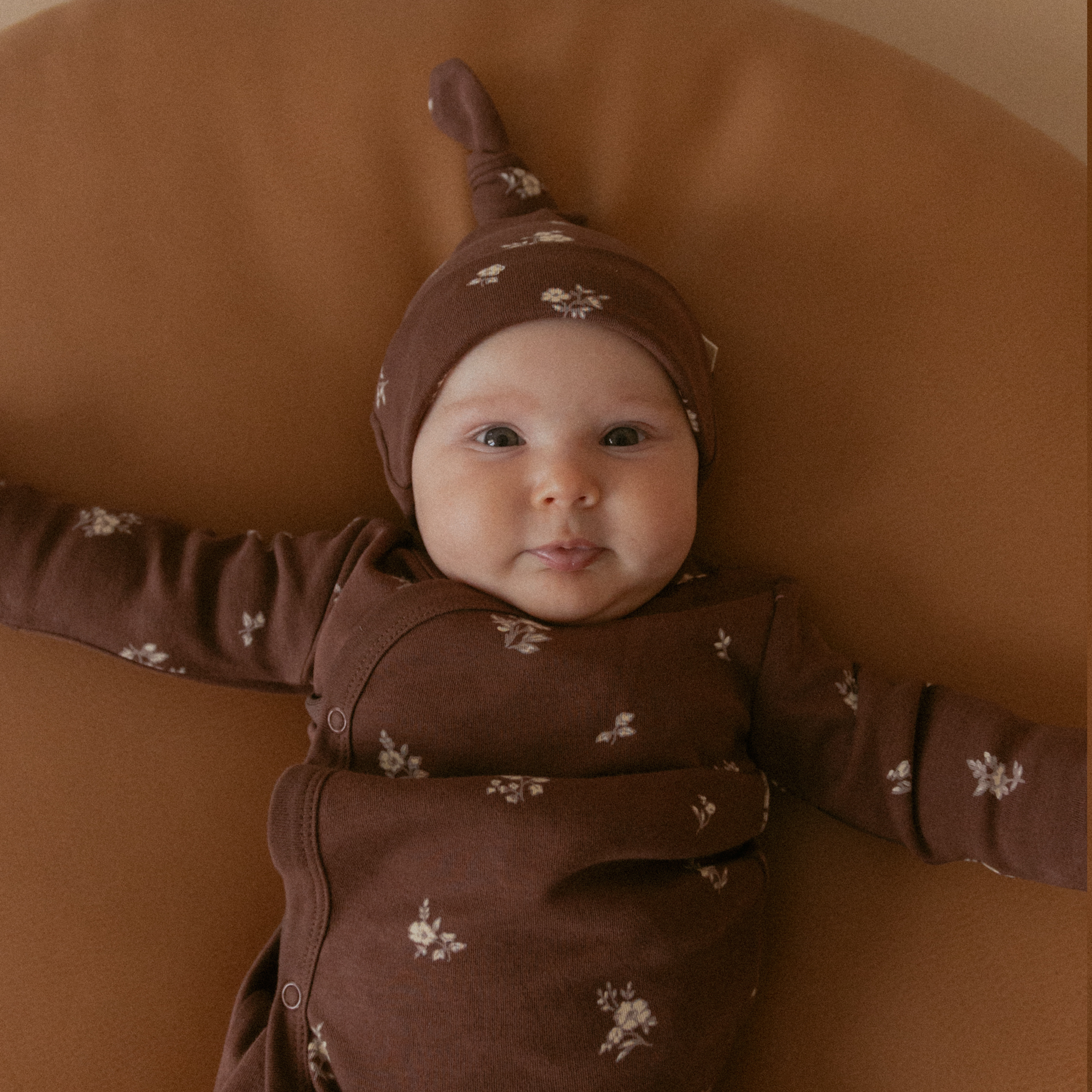 Organic Kimono Knotted Sleep Gown - Birch - Makemake Organics