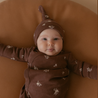 Organic Kimono Knotted Sleep Gown - Birch - Makemake Organics