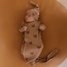 Organic Kimono Knotted Sleep Gown - Fox - Makemake Organics