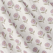 Organic Hair Bow Clip - Lavender - Makemake Organics