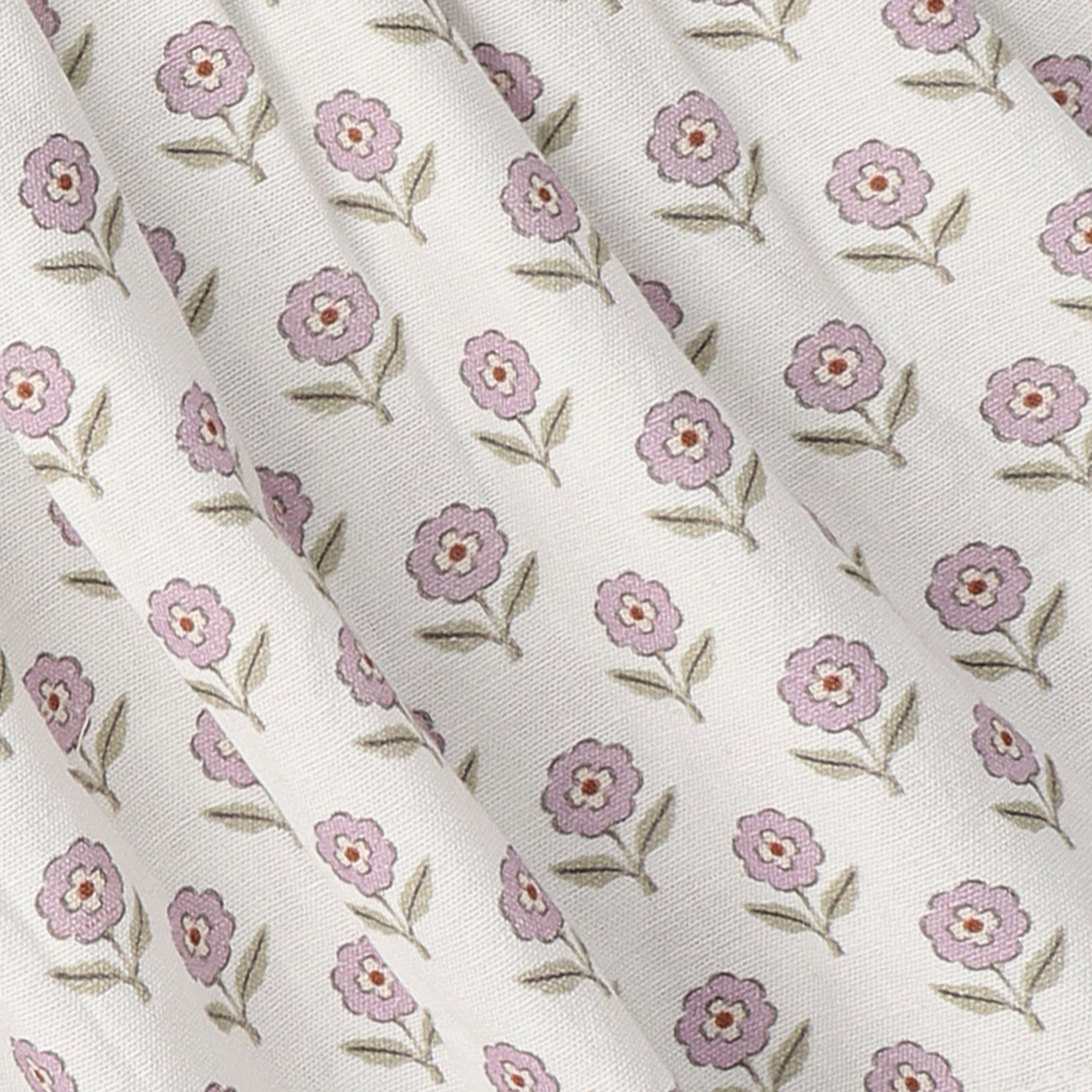 Organic Hair Bow Clip - Lavender - Makemake Organics