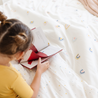 Organic Duvet Cover - Dotty & Rainbow - Open Box - Makemake Organics