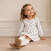 Organic Buttoned Dress - Loom
