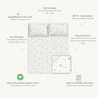 Organic Kids Fitted Sheet - Mighty Heros - Makemake Organics
