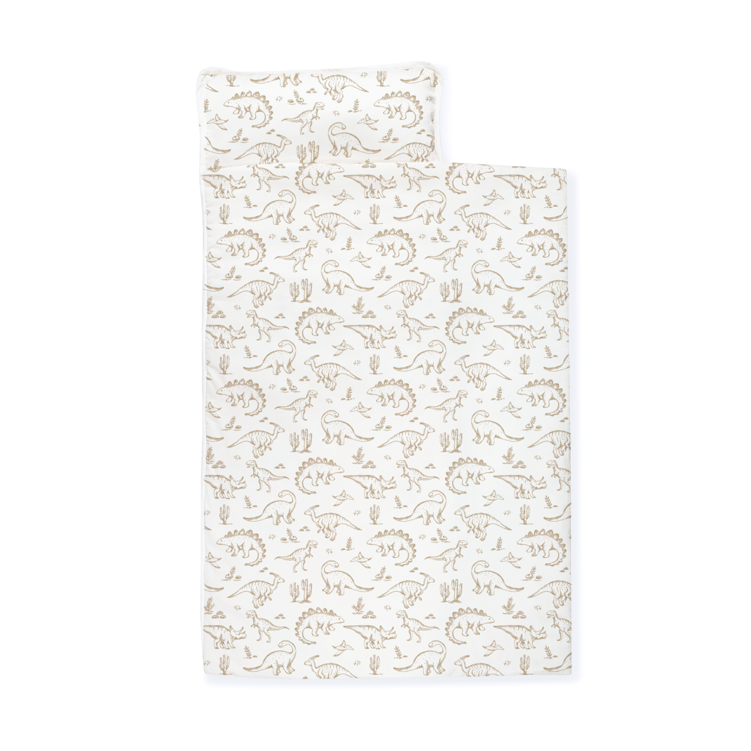 Organic Cozy Comfort Nap Mat - Dino Dreams - Makemake Organics