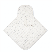 Organic Portable Changing Mat - Navy Flecks - Makemake Organics