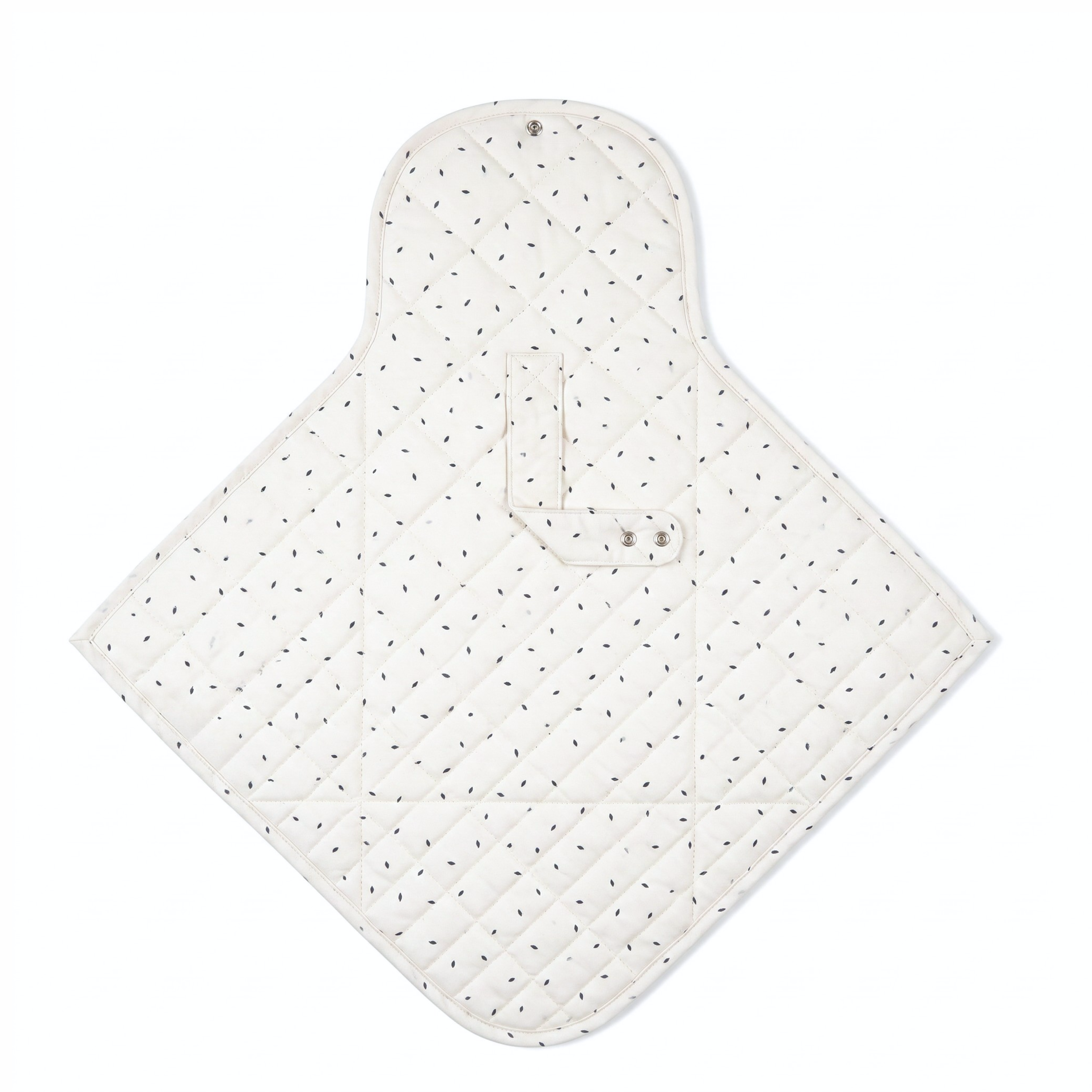 Organic Portable Changing Mat - Navy Flecks - Makemake Organics