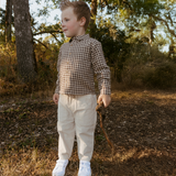 Organic Corduroy Pant - Oat