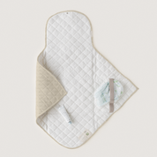 Organic Portable Changing Mat - Oat - Makemake Organics