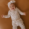 Organic Ruffle Onesie & Pants Set - Garden - Makemake Organics