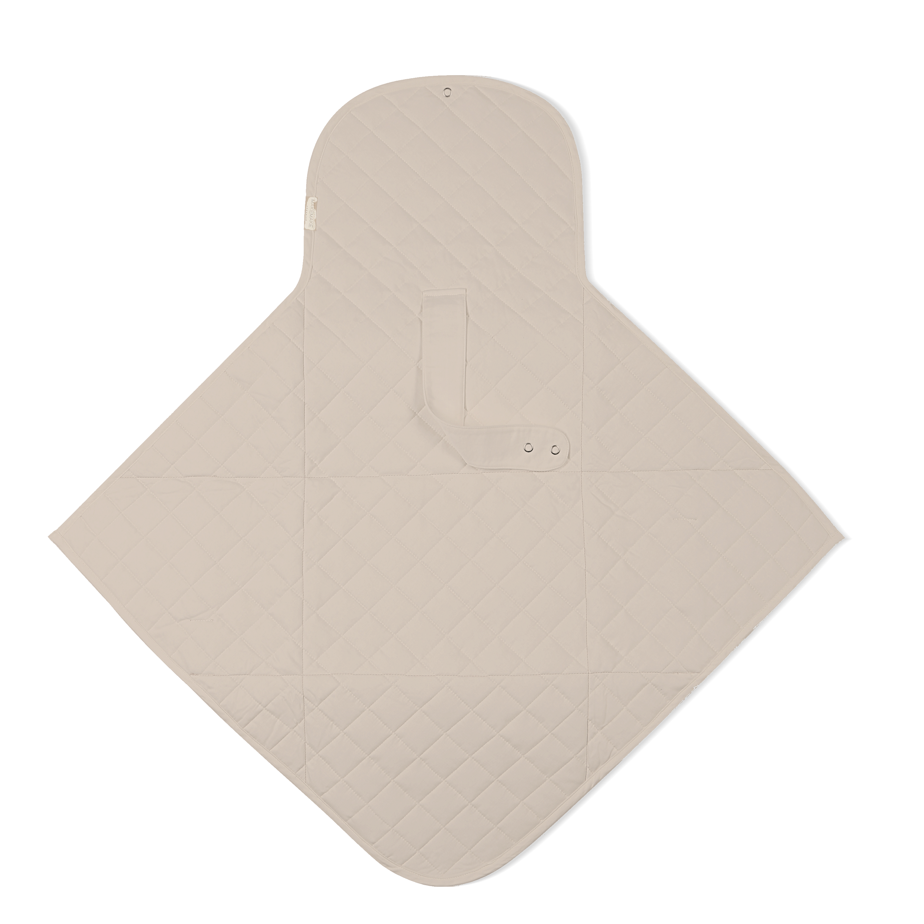 Organic Portable Changing Mat - Pecan - Makemake Organics