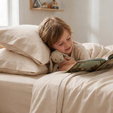 Organic Cotton Sheet Set - Pecan