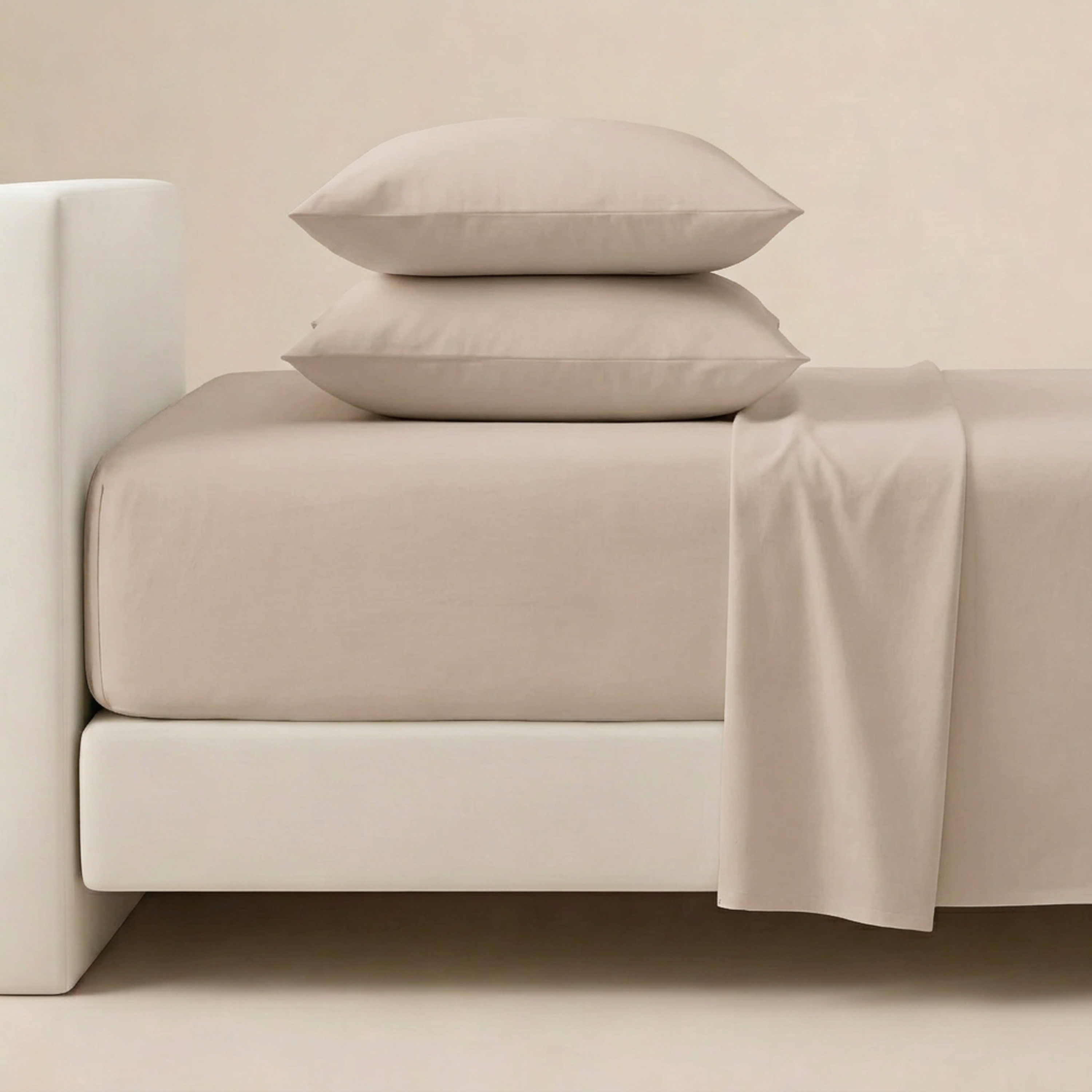 Organic Cotton Sheet Set - Pecan - Makemake Organics