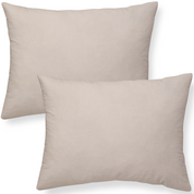 Organic Toddler Pillowcase - Taupe - Makemake Organics
