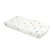 Organic Changing Pad Cover - Rainbow - Makemake Organics
