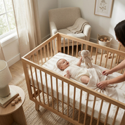 Organic Crib Sheet - Safari - Makemake Organics