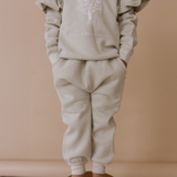 Organic Fleece Jogger Pants - Sage Green
