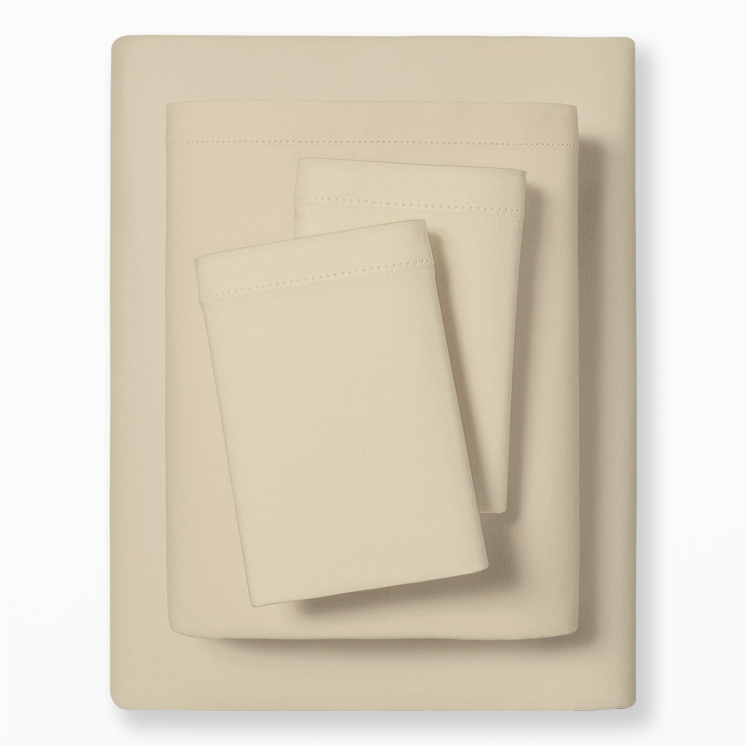 Organic Cotton Sheet Set - Oat - Makemake Organics